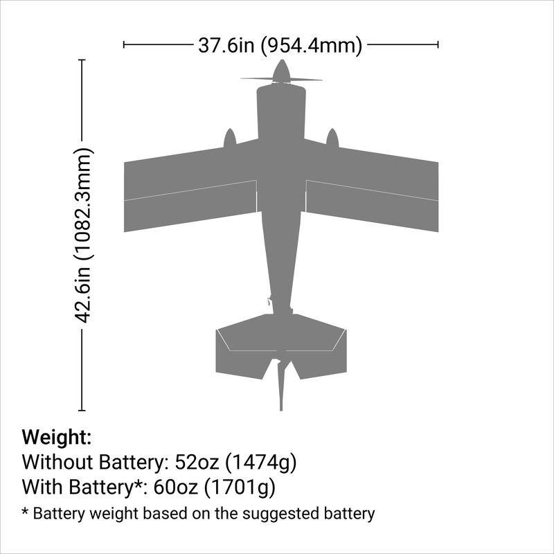 E-flite Ultimate 3D Smart BNF Basic with AS3X and SAFE, 950mm - 24