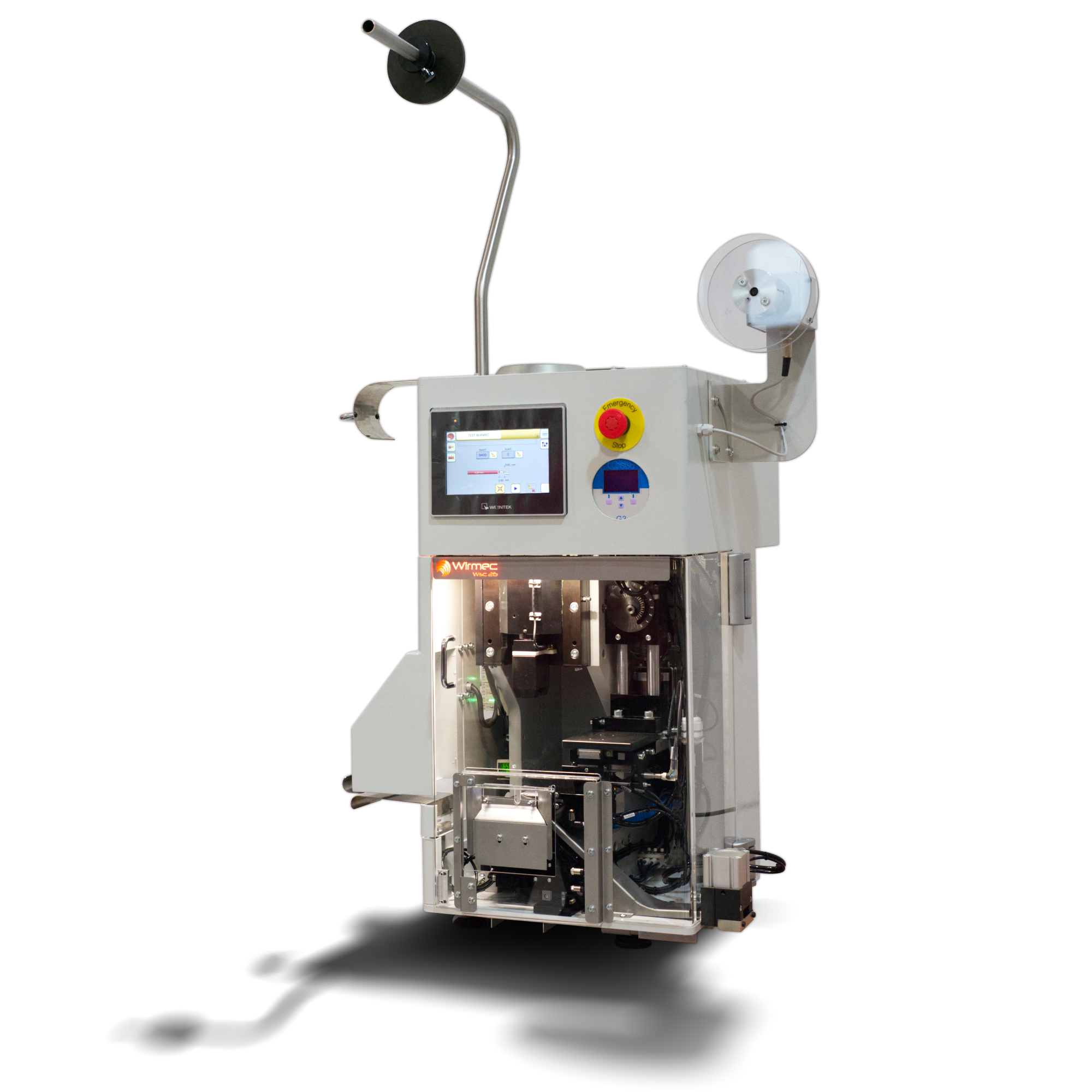 WSC26 Elektronisk programmerbar Strip & krimpmaskin 90°, 20kN 