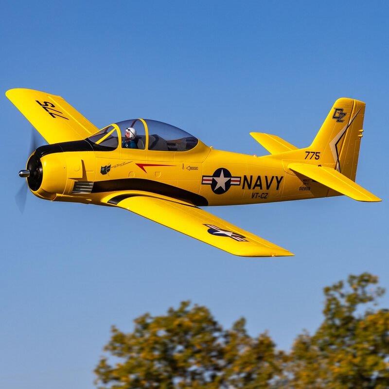 E-flite Carbon-Z T-28 Trojan 2.0m BNF Basic with AS3X and SAFE Select - 3