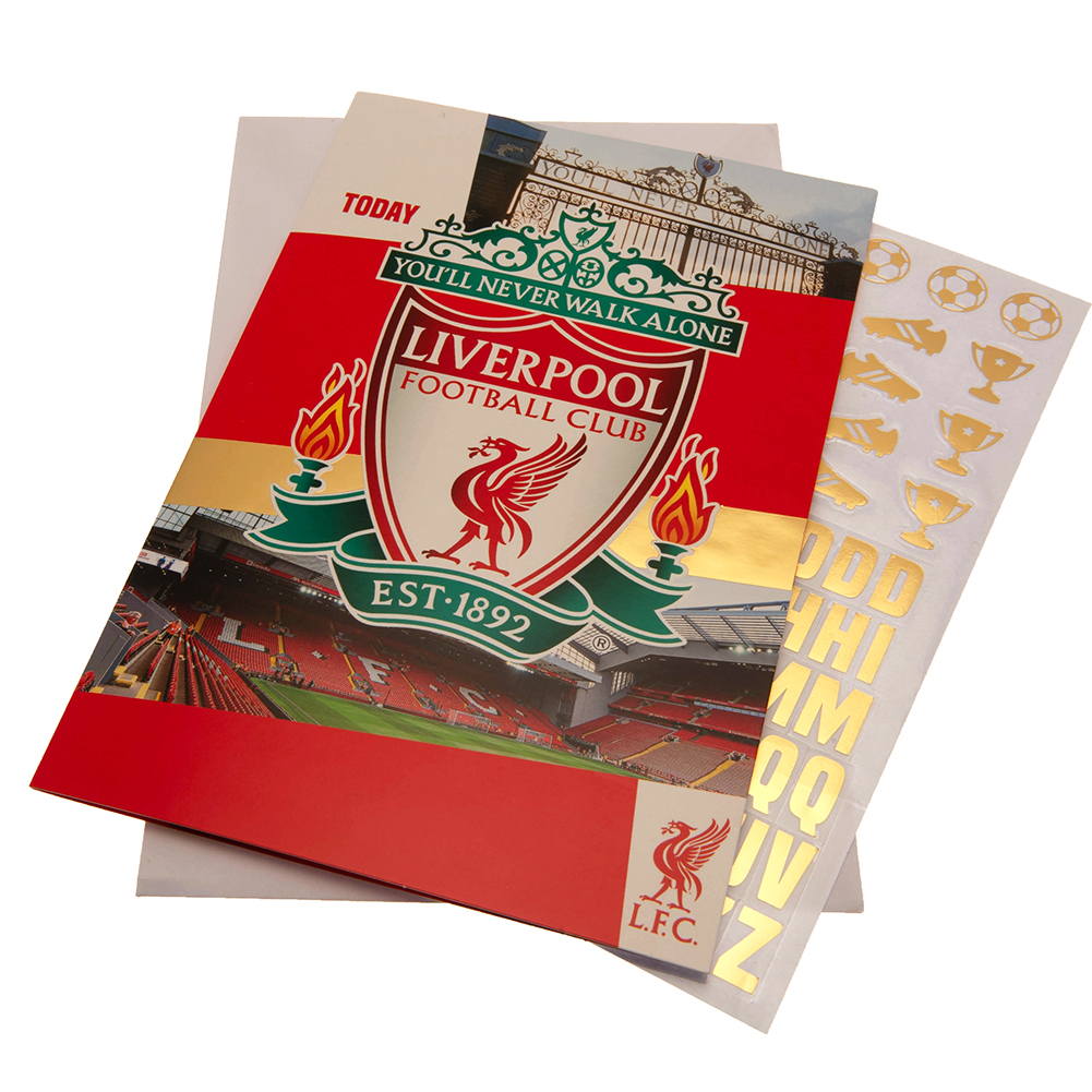 Liverpool Födelsedagkort HP
