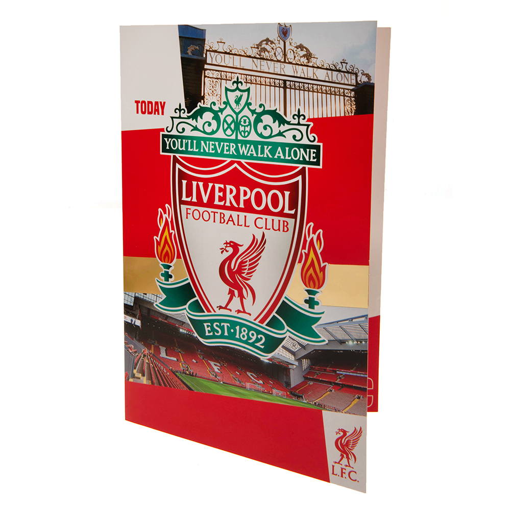 Liverpool Födelsedagkort HP - 2