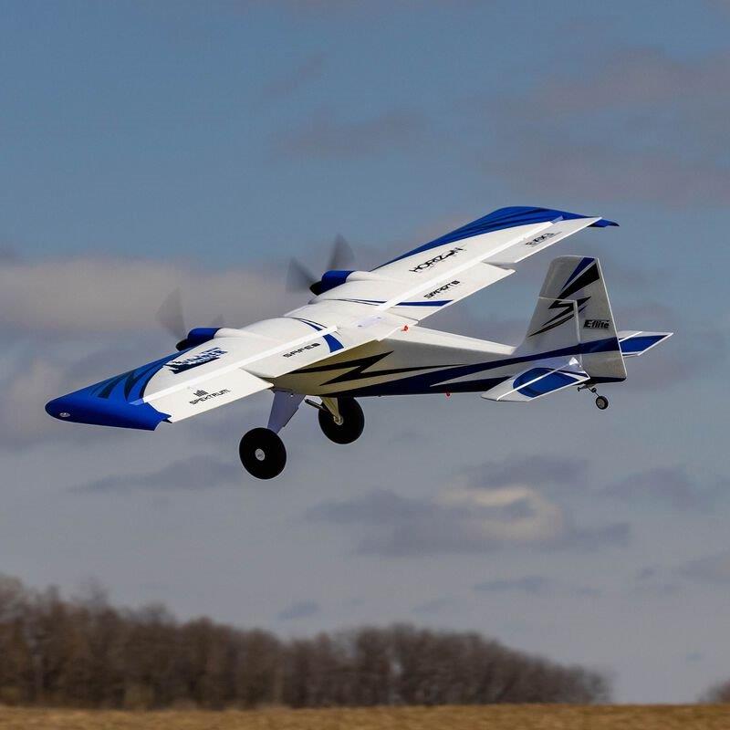 E-flite Twin Timber 1.6m BNF Basic with AS3X and SAFE Select - 8