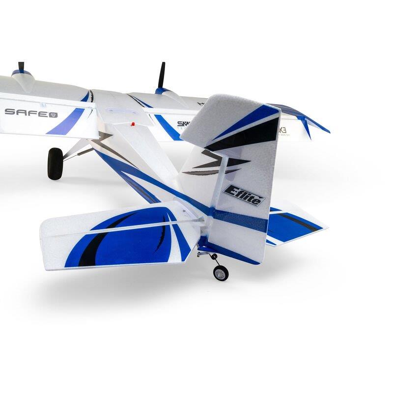 E-flite Twin Timber 1.6m BNF Basic with AS3X and SAFE Select - 12