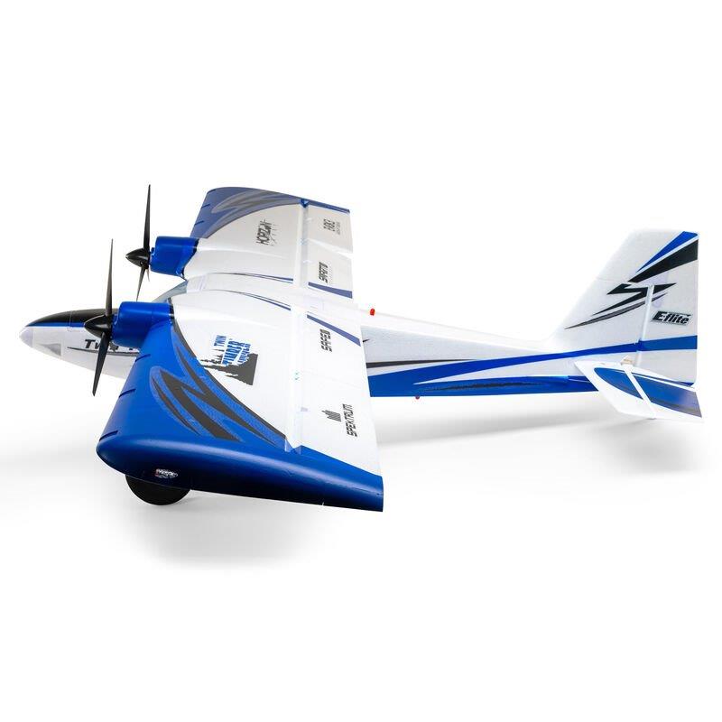 E-flite Twin Timber 1.6m BNF Basic with AS3X and SAFE Select - 16