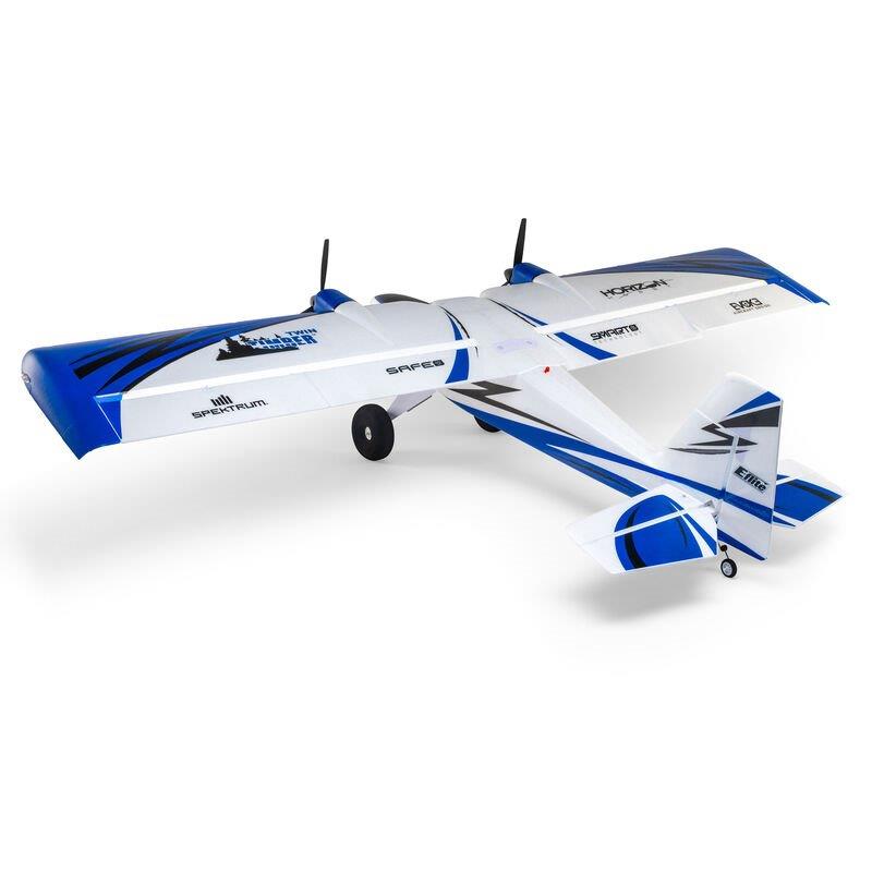 E-flite Twin Timber 1.6m BNF Basic with AS3X and SAFE Select - 17