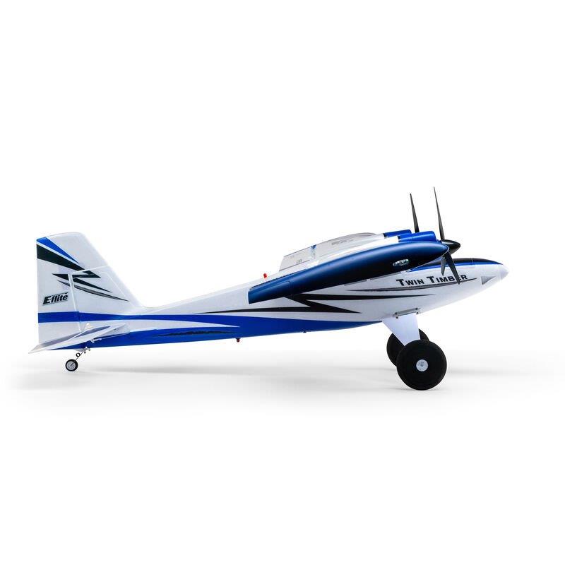 E-flite Twin Timber 1.6m BNF Basic with AS3X and SAFE Select - 20
