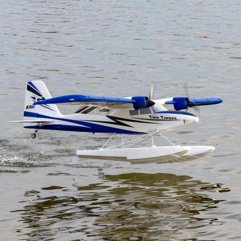 E-flite Twin Timber 1.6m BNF Basic with AS3X and SAFE Select - 10