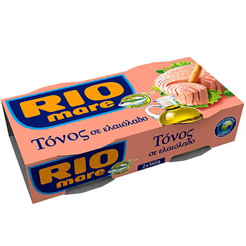 rio mare, tuna in olive oil, 2 x 160g