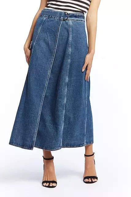 Qnuz - Netty Denim Skirt - 4
