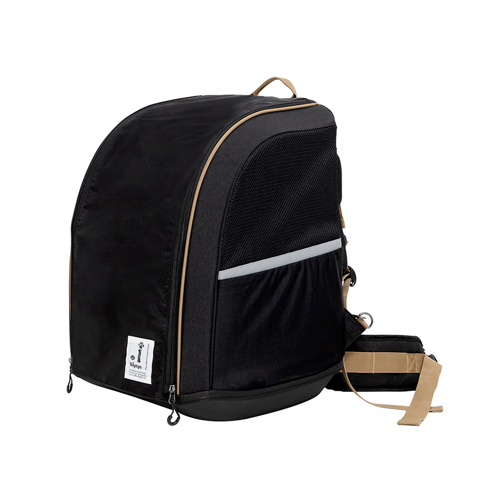 Champion Large Dog Carrier Backpack - Musta  - 8