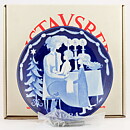 Stig Lindberg (Jultallrik 1984) Wall Plate with Christmas Motif 22 cm <with Box>