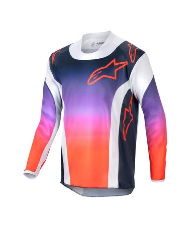 Alpinestars Tröja Youth Racer Hoen Grå Hot Orange Svart