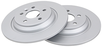 Bromsskiva BAK 302 mm  "Premium" eloxerad - Volvo S60 II/ XC60 II/ V60 I/  V70 III /XC70 III/ S80 II - solid /elek.handbroms