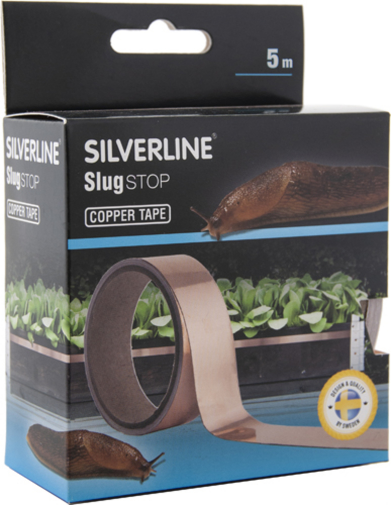 Snigelbarriär - Koppartejp - 5m