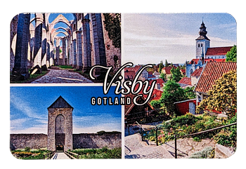 Magnet Folie Visby 3 Bilder 10st/fp