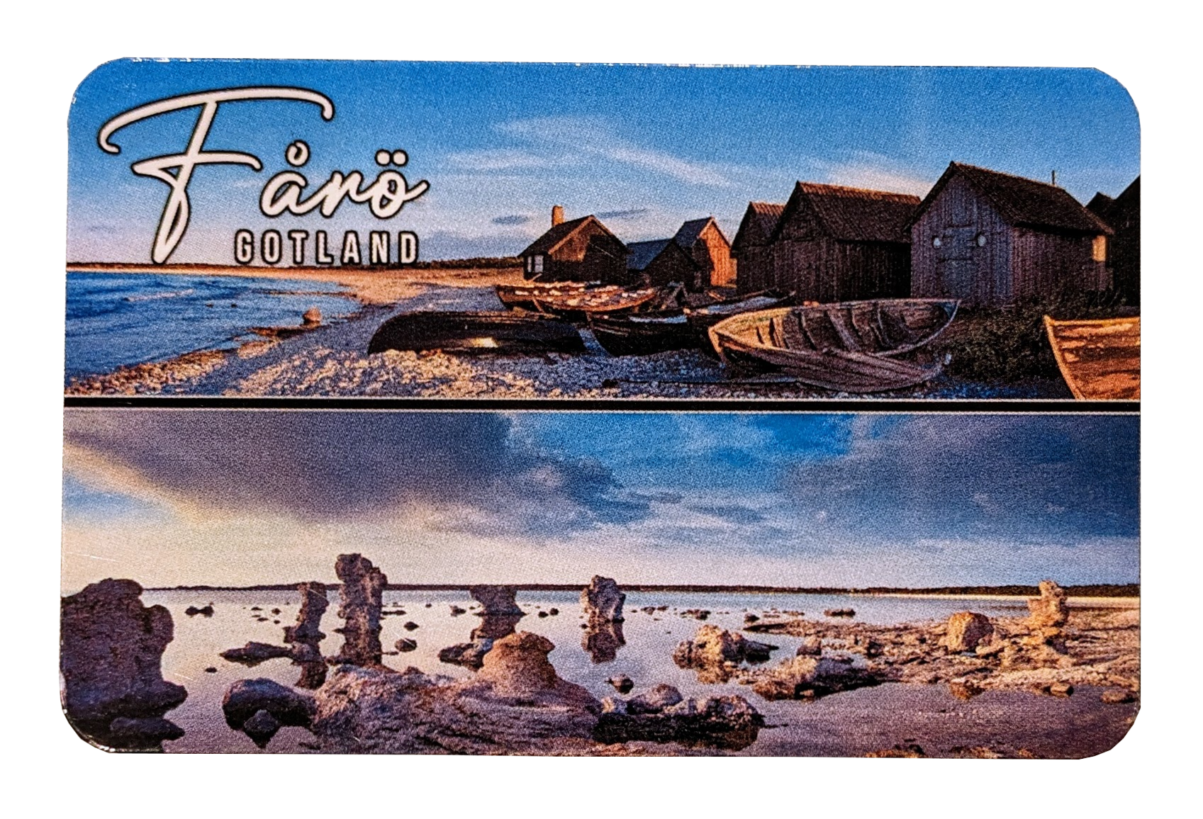 Magnet Folie Fårö 10st/fp
