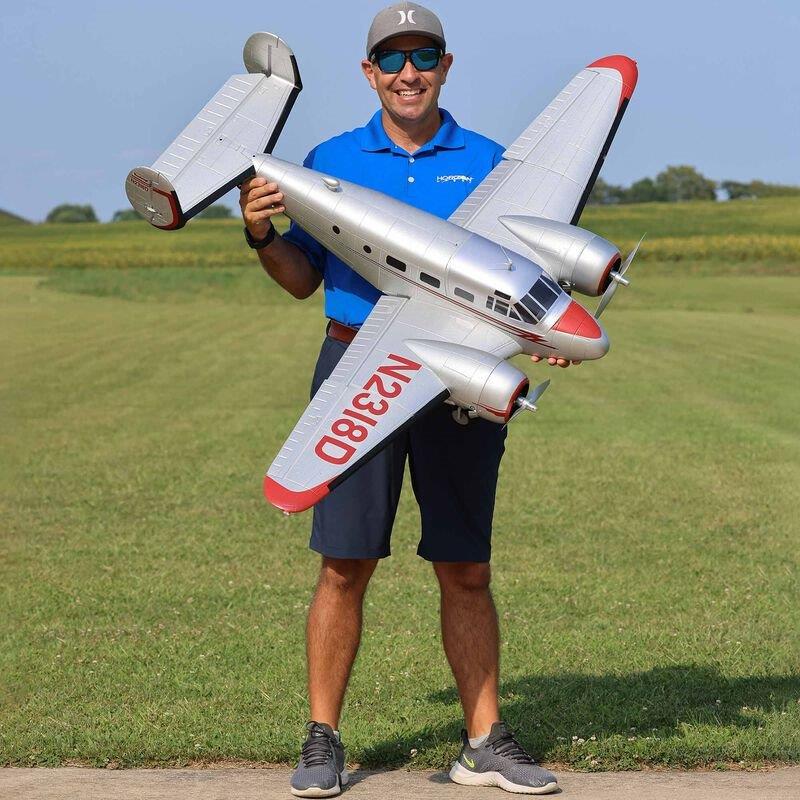E-flite Beechcraft D18 1.5m BNF Basic - 21