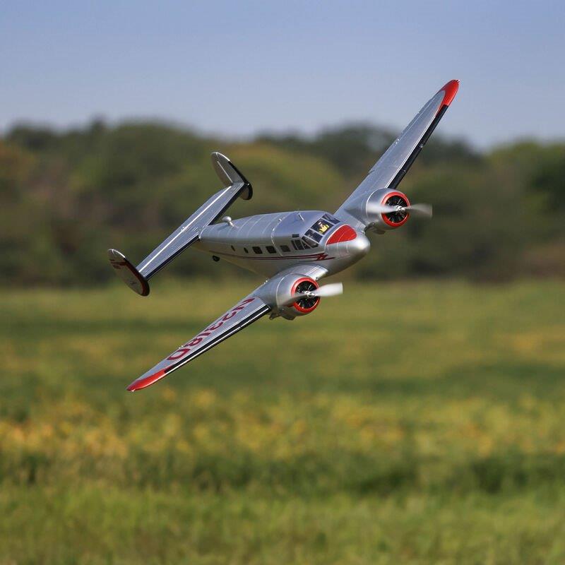E-flite Beechcraft D18 1.5m BNF Basic - 3