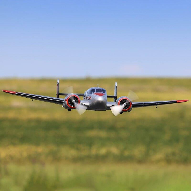 E-flite Beechcraft D18 1.5m BNF Basic - 5