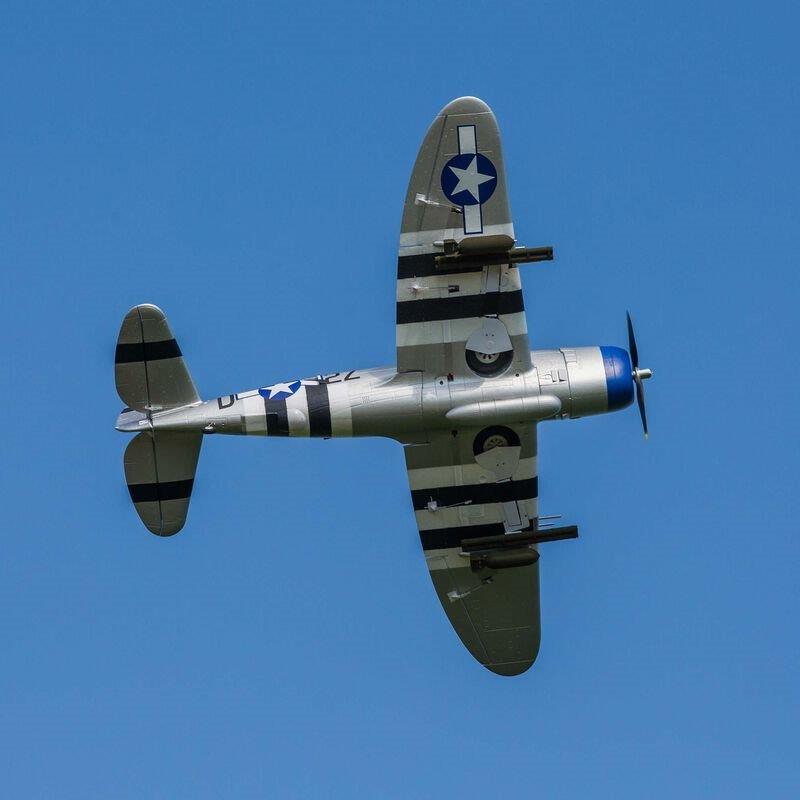 E-flite P-47 Razorback 1.2m BNF Basic with AS3X & SAFE Select - 8