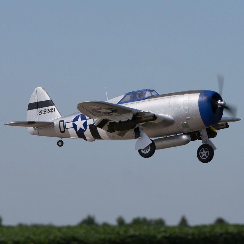 E-flite P-47 Razorback 1.2m BNF Basic with AS3X & SAFE Select - 6