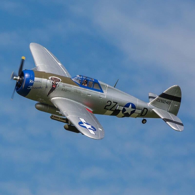 E-flite P-47 Razorback 1.2m BNF Basic with AS3X & SAFE Select - 5