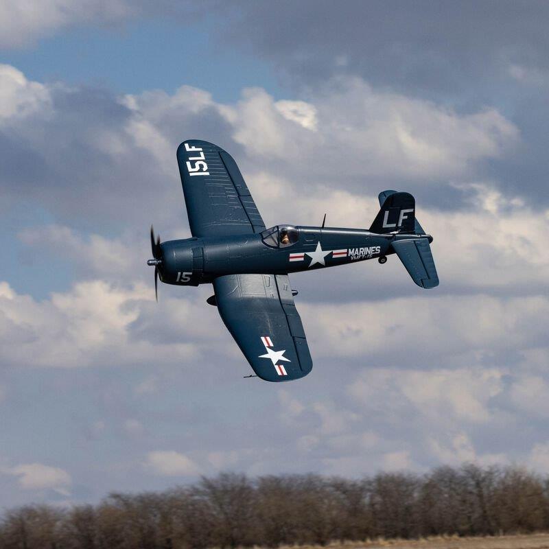 E-flite F4U-4 Corsair 1.2m BNF Basic with AS3X and SAFE Select - 8