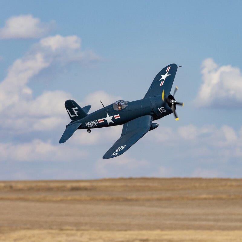 E-flite F4U-4 Corsair 1.2m BNF Basic with AS3X and SAFE Select - 3