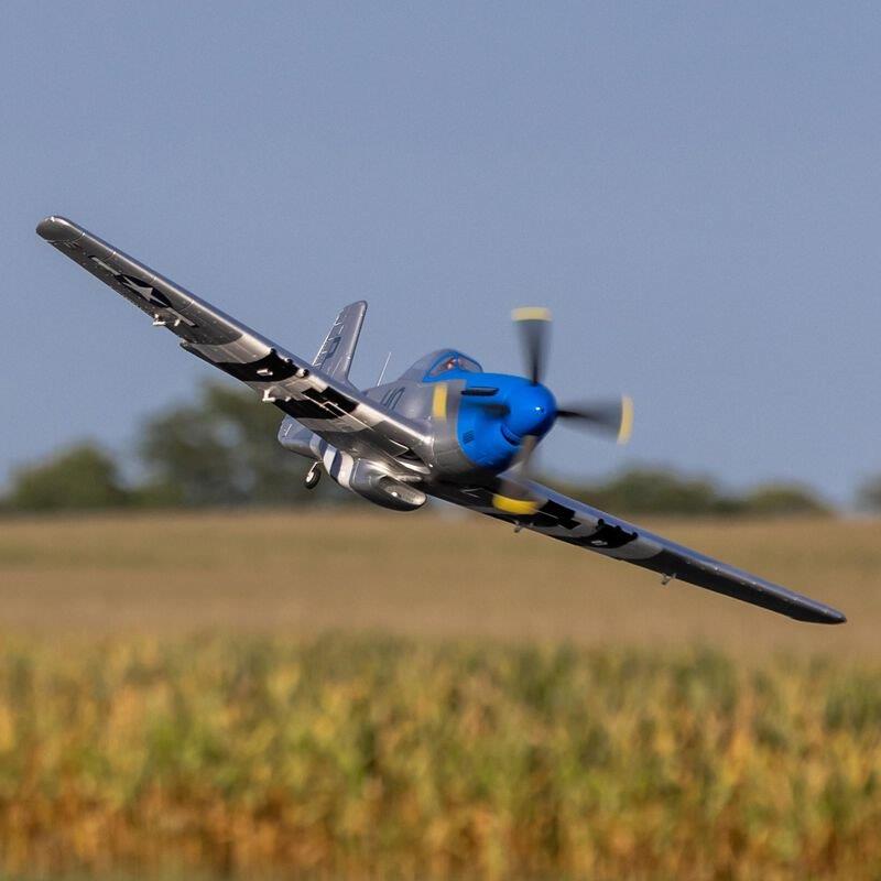 E-flite P-51D Mustang 1.2m PNP Cripes AMighty 3rd - 6