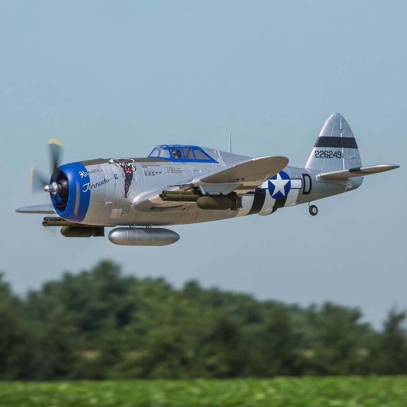 E-flite P-47 Razorback 1.2m PNP - 7