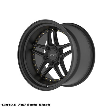 Ström Wheels DS-05 18x10,5 ET10 5x114,3 Full Satin Black