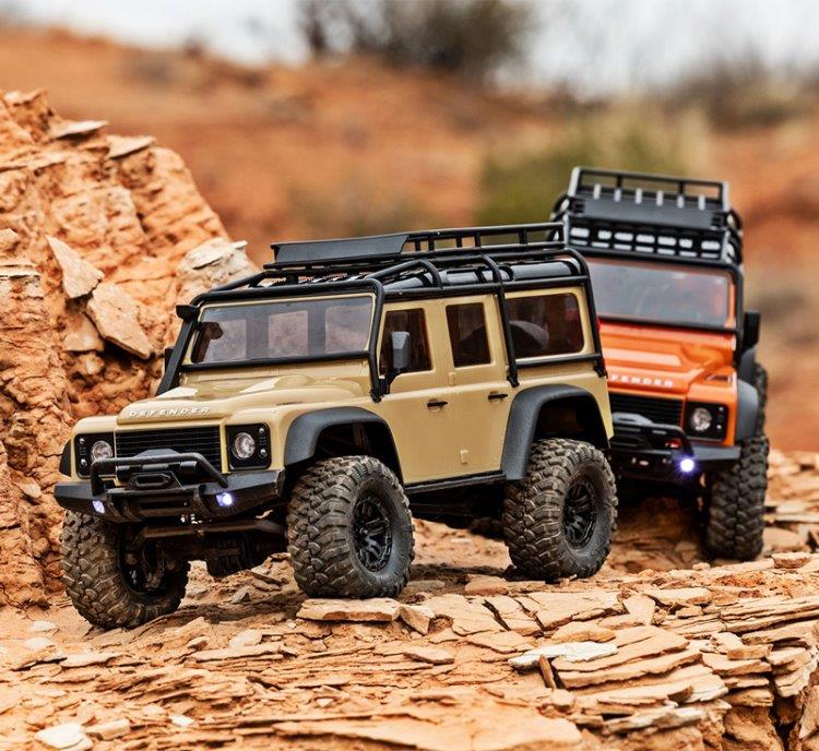 Traxxas TRX-4M 1/18 Land Rover Defender Crawler Orange RTR - 2