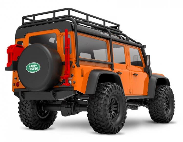 Traxxas TRX-4M 1/18 Land Rover Defender Crawler Orange RTR - 7