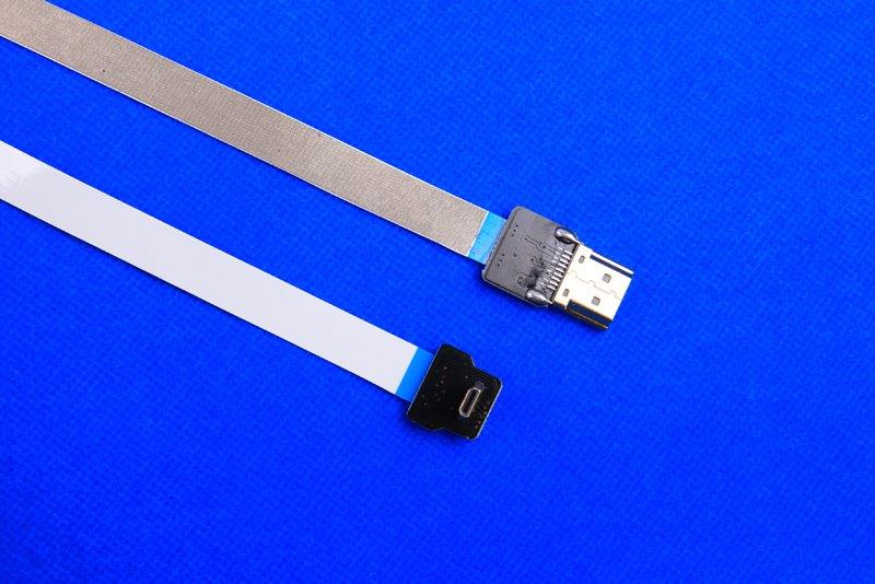 HDMI Micro till HDMI kabel 50cm ultra lätt/ smidig