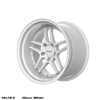 Ström Wheels DS-05 18x10,5 ET10 5x114,3 Full Gloss White