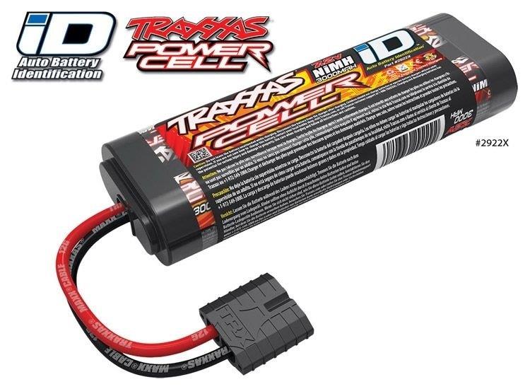 Traxxas NiMH Batteri 7.2V 3000mAh iD-kontakt