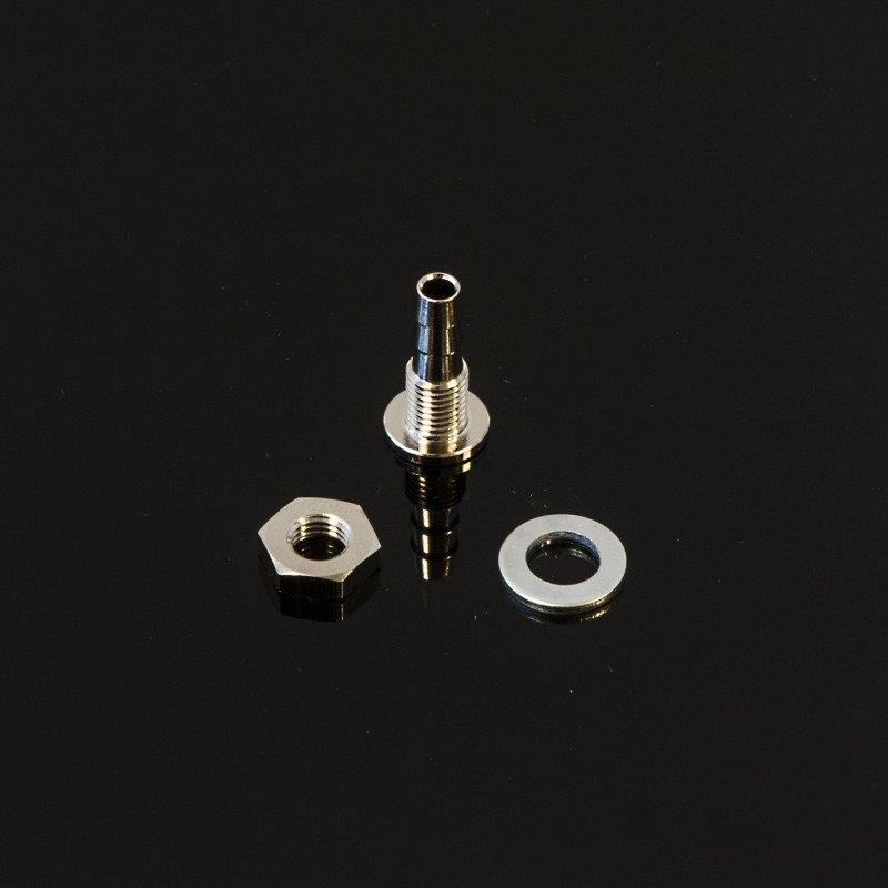 Tank nippel enkel grov för 3.2mm slang