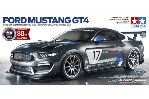 TAMIYA Ford Mustang GT4 (TT-02) 1/10 NO ESC - 2