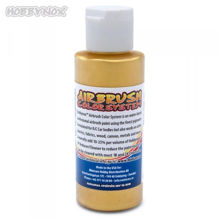 Airbrush Color Pearl Guld 60ml - 2