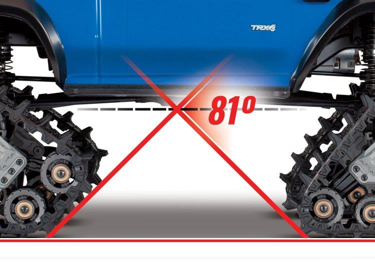 Traxxas TRX-4 TRAXX Crawler RTR Blå* - 14