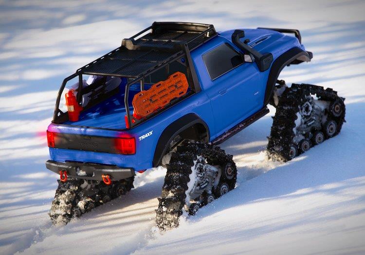 Traxxas TRX-4 TRAXX Crawler RTR Blå* - 9