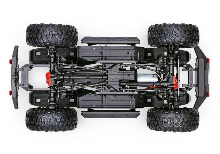 Traxxas TRX-4 Sport Scale Crawler High Trail Truck 1/10 RTR Blå - 16