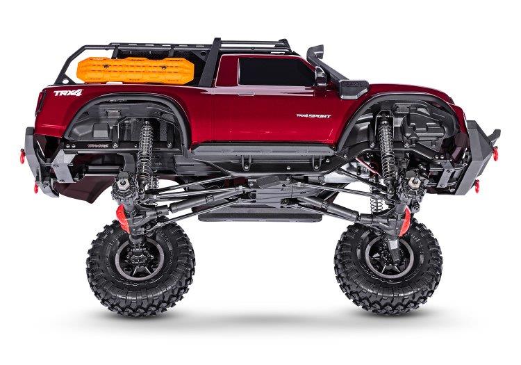 Traxxas TRX-4 Sport Scale Crawler High Trail Truck 1/10 RTR Blå - 5