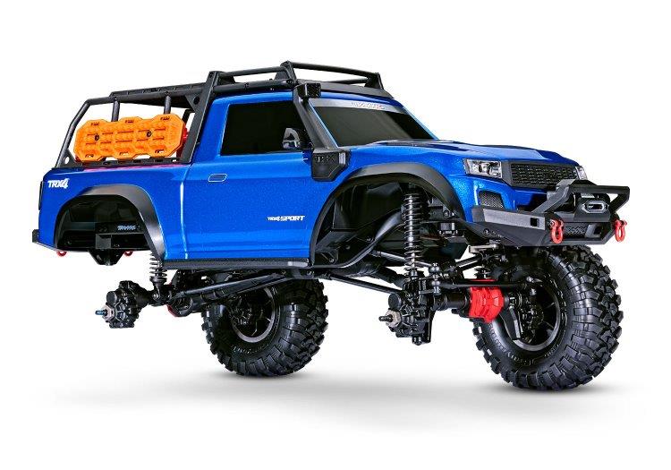 Traxxas TRX-4 Sport Scale Crawler High Trail Truck 1/10 RTR Blå - 4