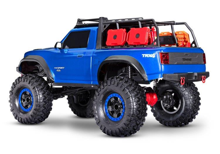 Traxxas TRX-4 Sport Scale Crawler High Trail Truck 1/10 RTR Blå - 26