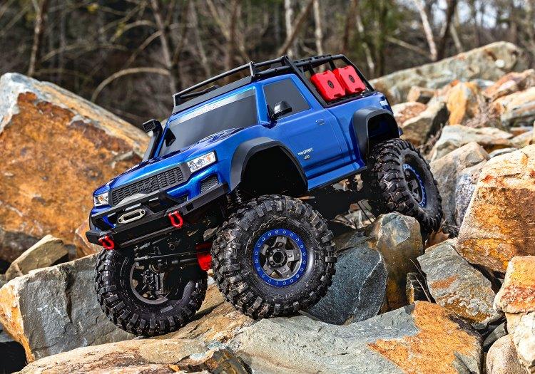 Traxxas TRX-4 Sport Crawler High Trail FD RTR Metallic Blå - 10