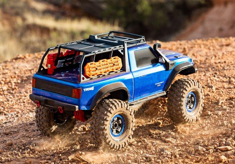 Traxxas TRX-4 Sport Crawler High Trail FD RTR Metallic Blå - 11