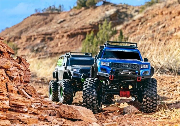 Traxxas TRX-4 Sport Crawler High Trail FD RTR Metallic Blå - 8