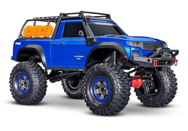 Traxxas TRX-4 Sport Crawler High Trail FD RTR Metallic Blå - 15