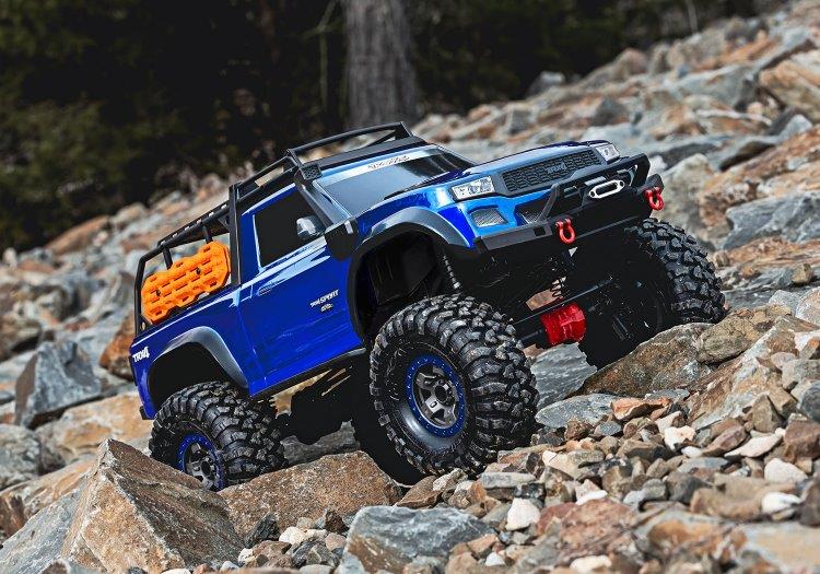 Traxxas TRX-4 Sport Crawler High Trail FD RTR Metallic Blå - 9